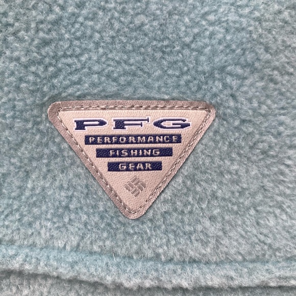 Columbia Women’s PFG Slack Water Fleece Pullover. Size XS. Seafoam green. - Picture 4 of 4